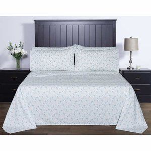 South Point Home Fashions Microfiber 6-Piece Queen Sheet Set, NWT